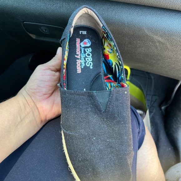 (2) pairs of BOBS by Skechers memory foam wedge - Picture 8 of 9